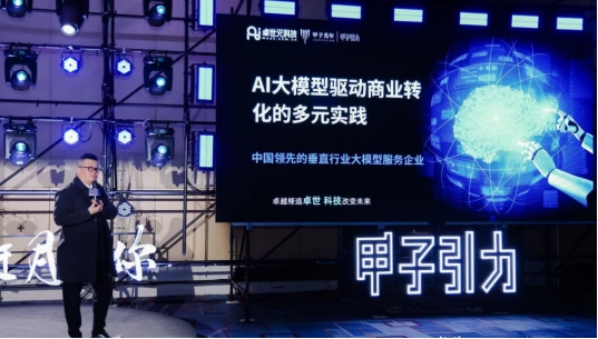 卓世科技荣登“甲子20：2023中国AI大模型领域极具商业潜力榜”(图5)