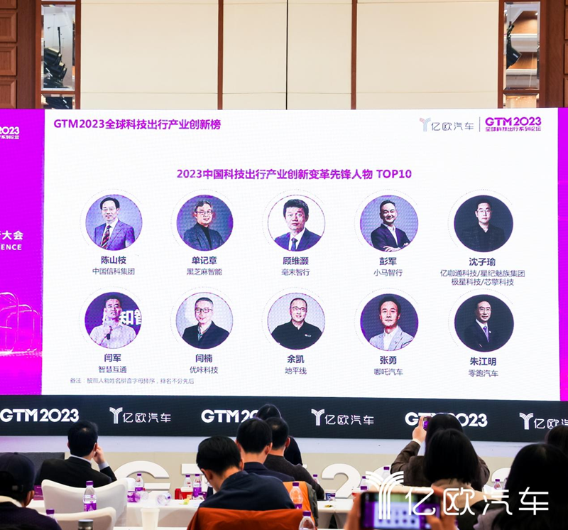 智慧互通（IICT）创始人闫军荣获“2023中国科技出行产业创新变革先锋人物TOP10”奖项