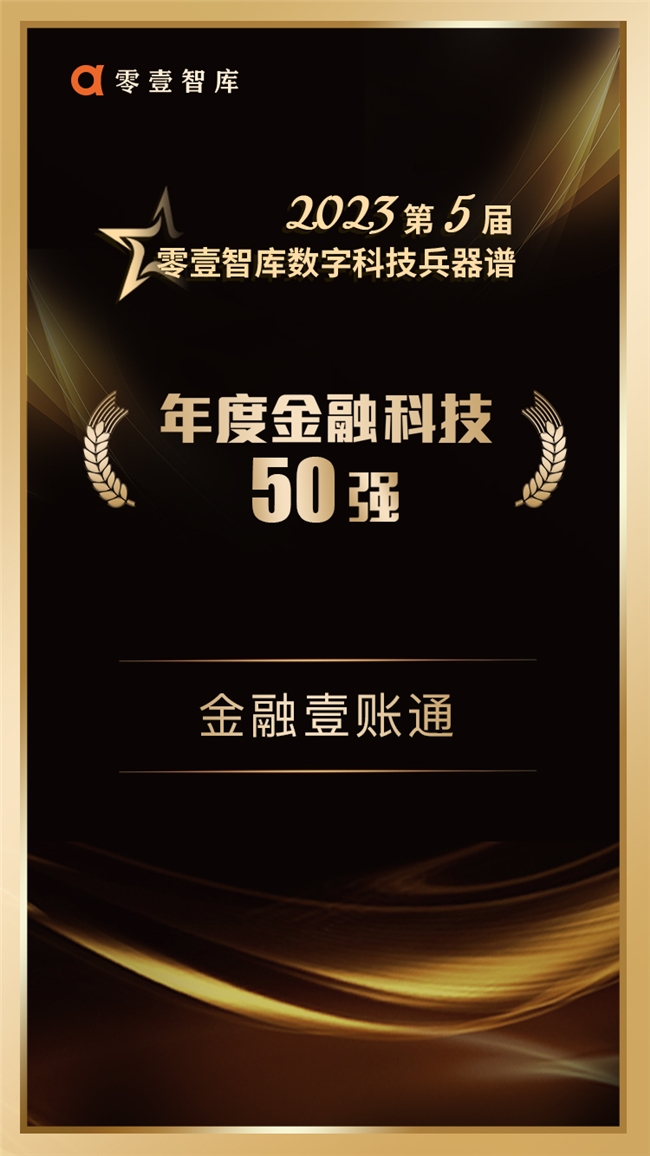 斩获“金融科技50强”“金融信创30强”两项大奖(图2) 斩获“金融科技50强”“金融信创30强”两项大奖(图2)