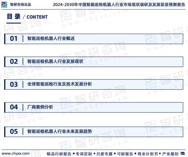 智研咨询发布：2024年中国智能巡检机器人行业市场深度分析报告(图2)